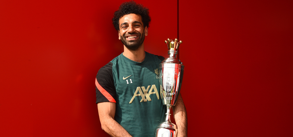 Mo Salah Takes Home PFA Player Of The Year Award